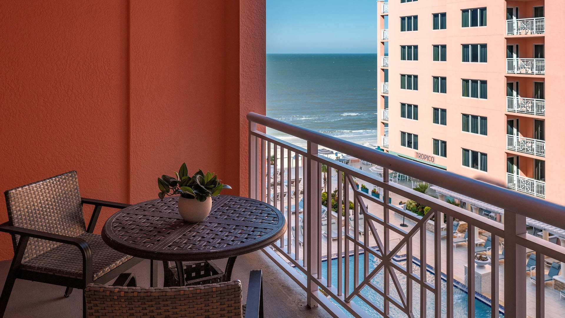 2 Bedroom Accessible Shower Suite, Full Kitchen, Pool View at Hyatt Regency Clearwater Beach Resort and Suites