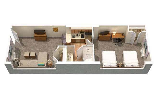 One-Bedroom Suite (Two Double Beds) at Royale Parc Suites (Staybridge Suites Orlando)