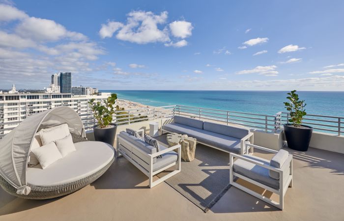 Presidential Ocean Front Suite at Loews Miami Beach Hotel