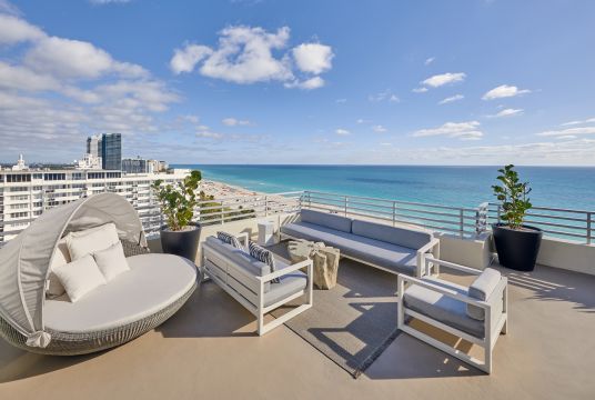 Ocean Front Suite with Balcony at Loews Miami Beach Hotel