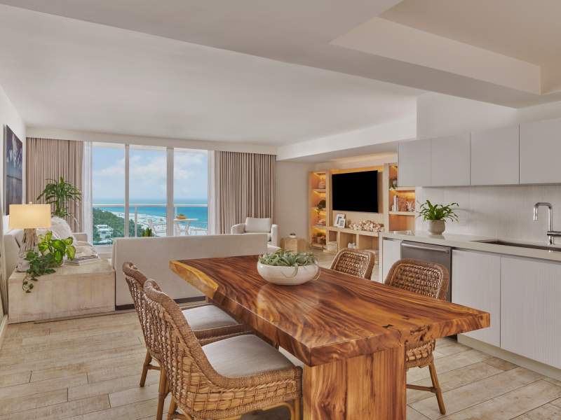 Ocean View Three Bedroom Home with Balcony at 1 Hotel South Beach