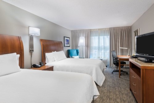 2 Queen Beds Junior Suite + King Room at Hilton Garden Inn Tampa Airport Westshore