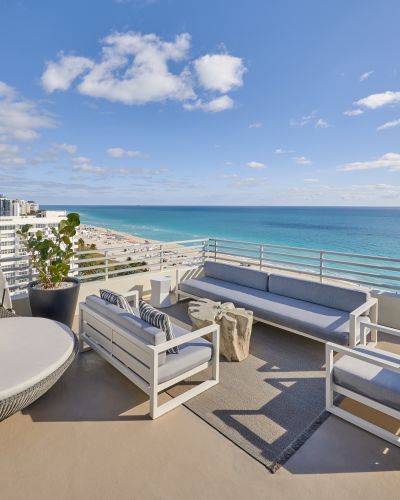 Ocean Front Suite with Balcony at Loews Miami Beach Hotel