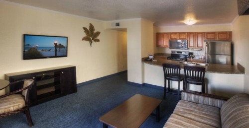 2 Bedroom Suite Conservation View at Sailport Waterfront Suites