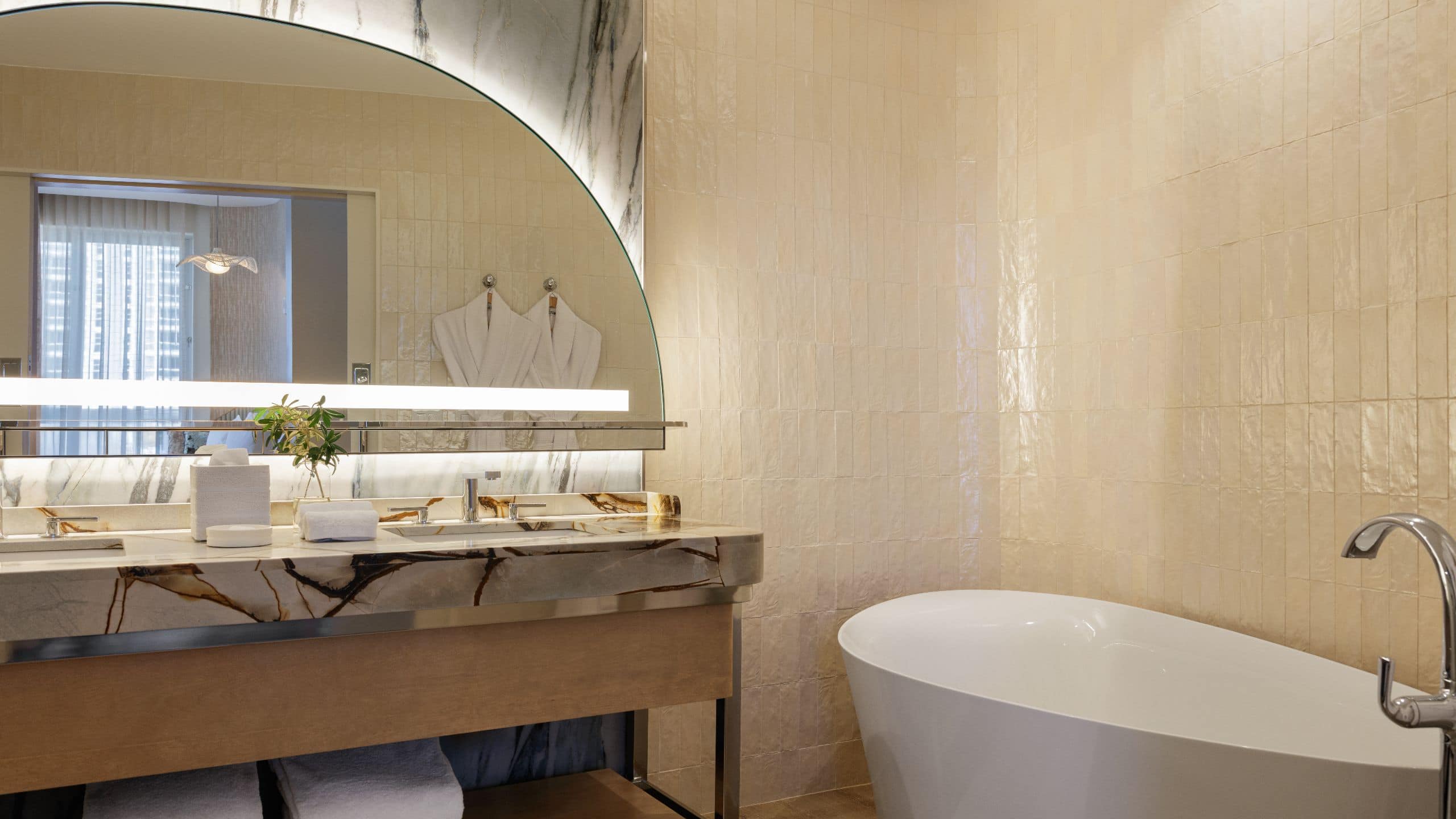 Two-Bedroom Ocean Terrace Suite with Soaking Tub at Andaz Miami Beach