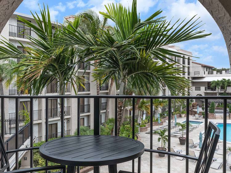 2 Double Beds Studio Suite Pool View at Wyndham Boca Raton