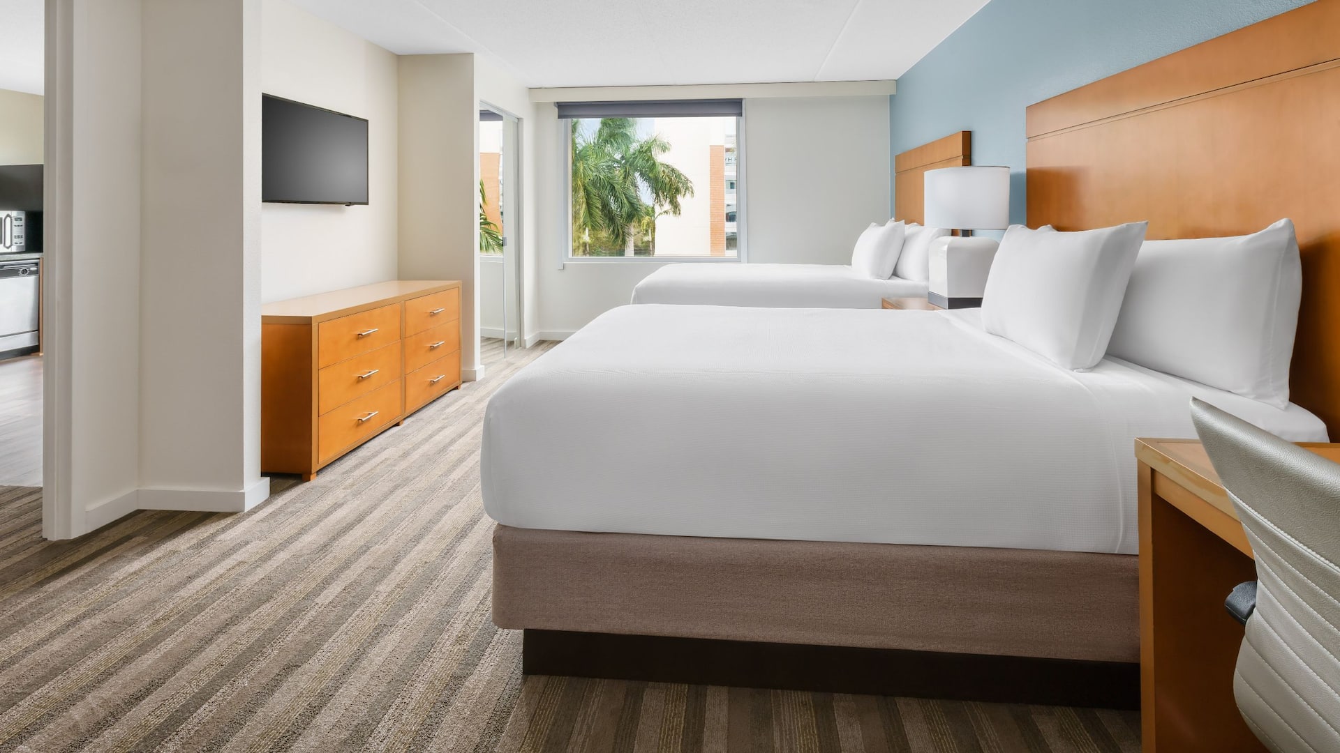 Accessible Two Bedroom Trio Suite at Hyatt House Fort Lauderdale Airport - South & Cruise Port