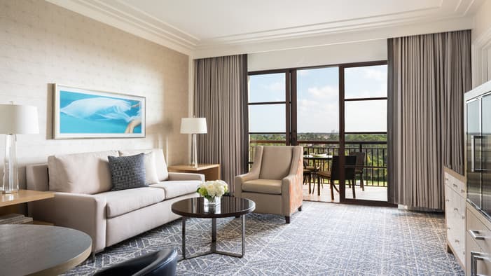 Golden Oak View Suite at Four Seasons Resort Orlando