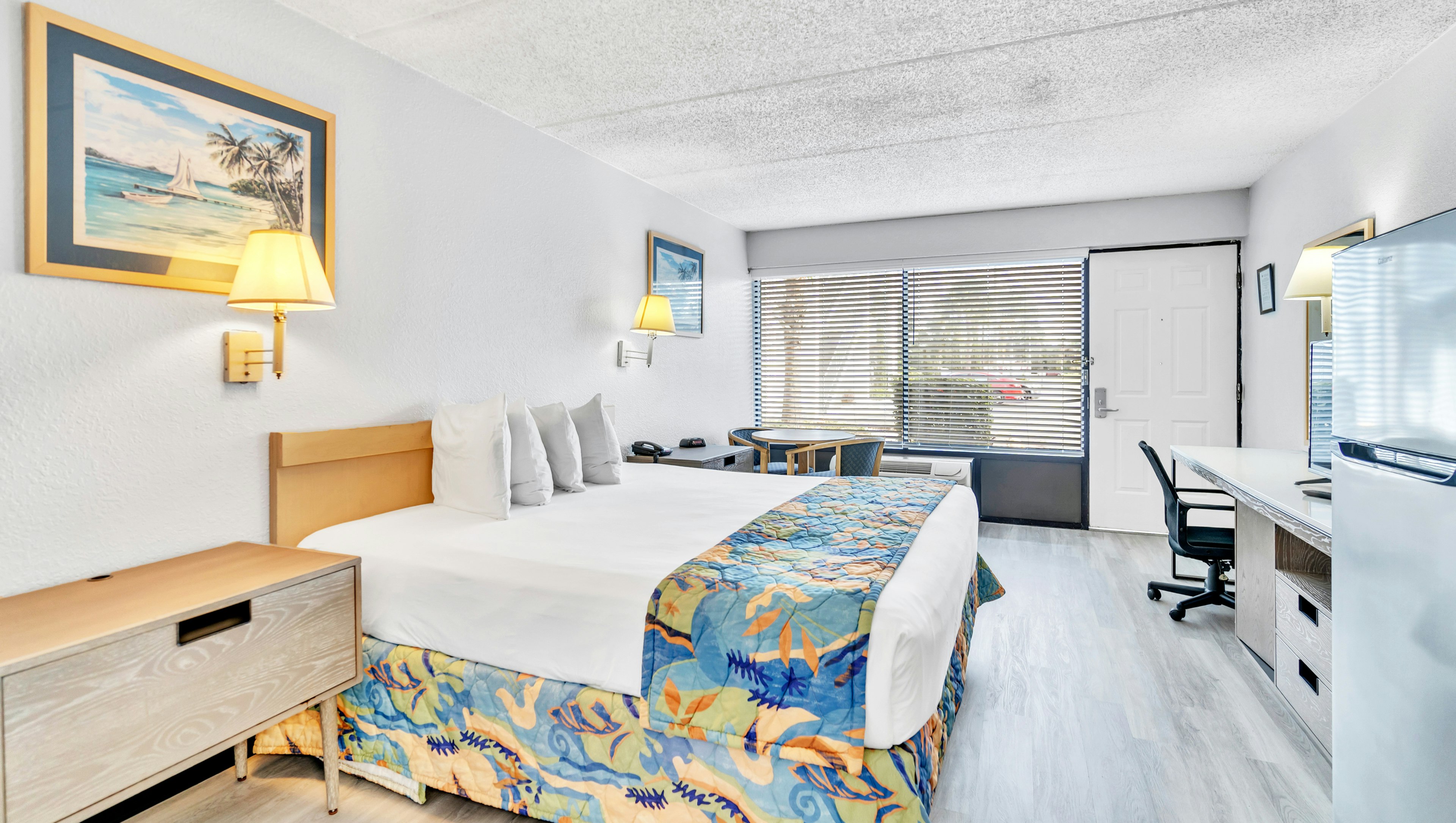King Accessible Suite at Home 1 Suites Extended Stay Kissimmee