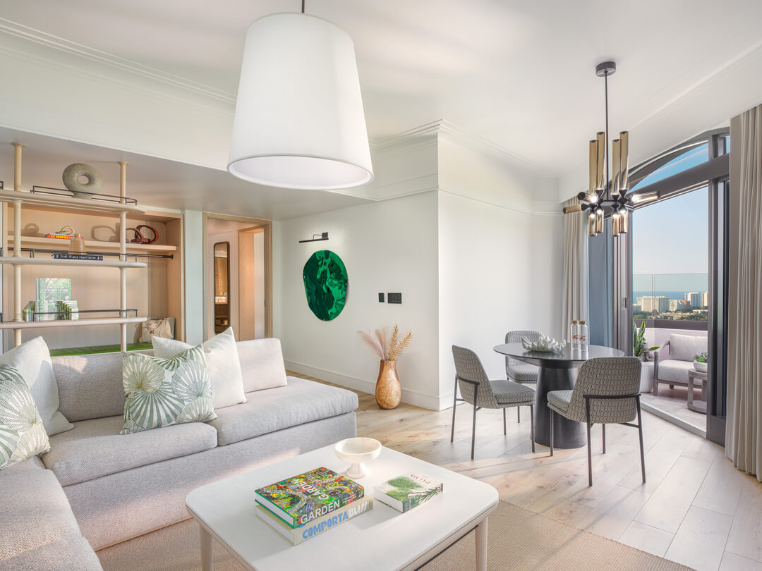 Ocean View Two-Bedroom Suite + Balcony at The Boca Raton