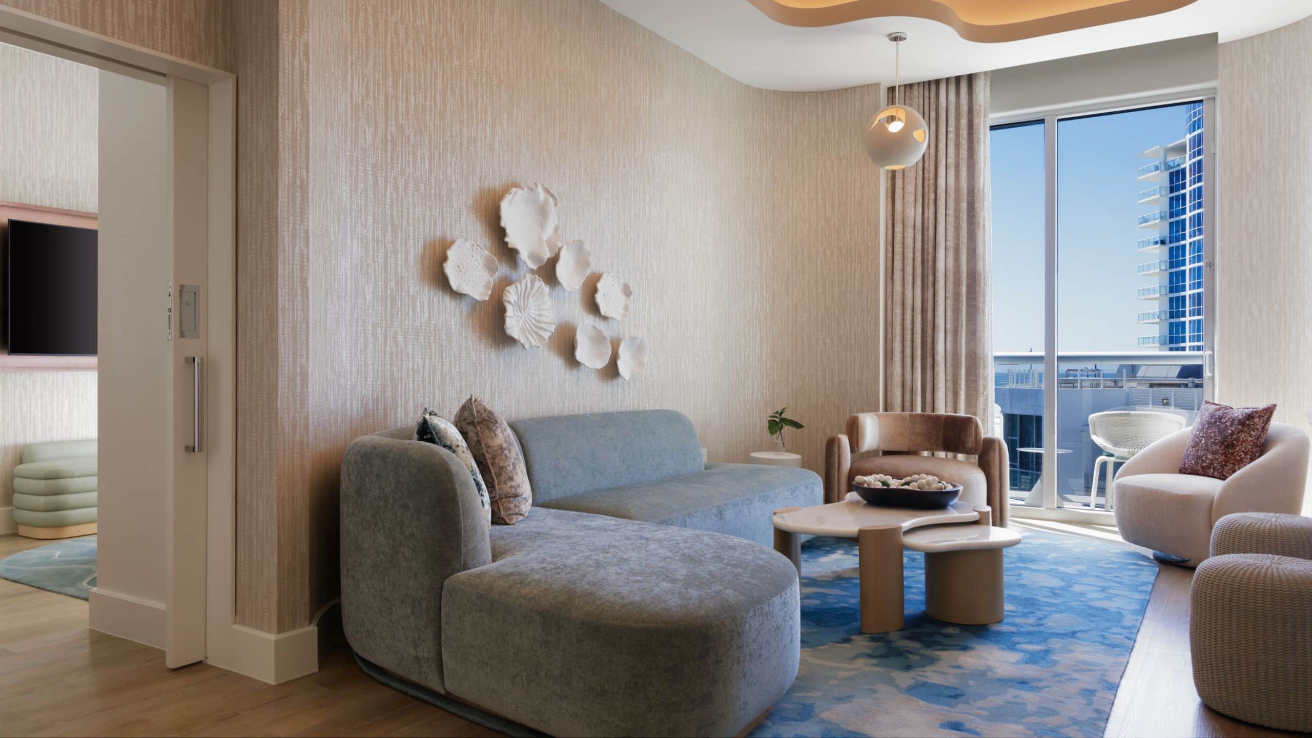 Two-Bedroom Panoramic Ocean Terrace Suite at Andaz Miami Beach