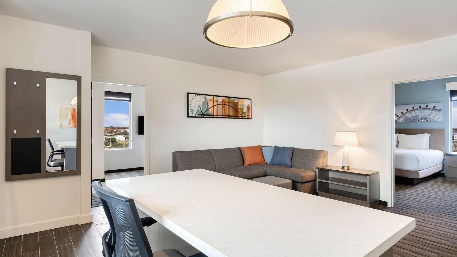 Two Bedroom Kitchen Suite | Two King Beds at Hyatt House Orlando / International Drive