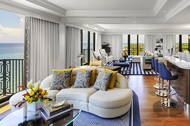 Imperial Suite with Oceanfront View at The Breakers Palm Beach