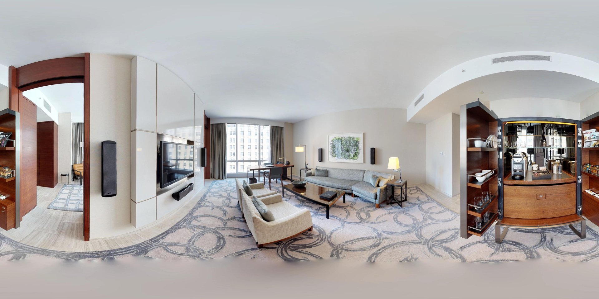 Wraparound Terrace Suite + Terrace One Bedroom