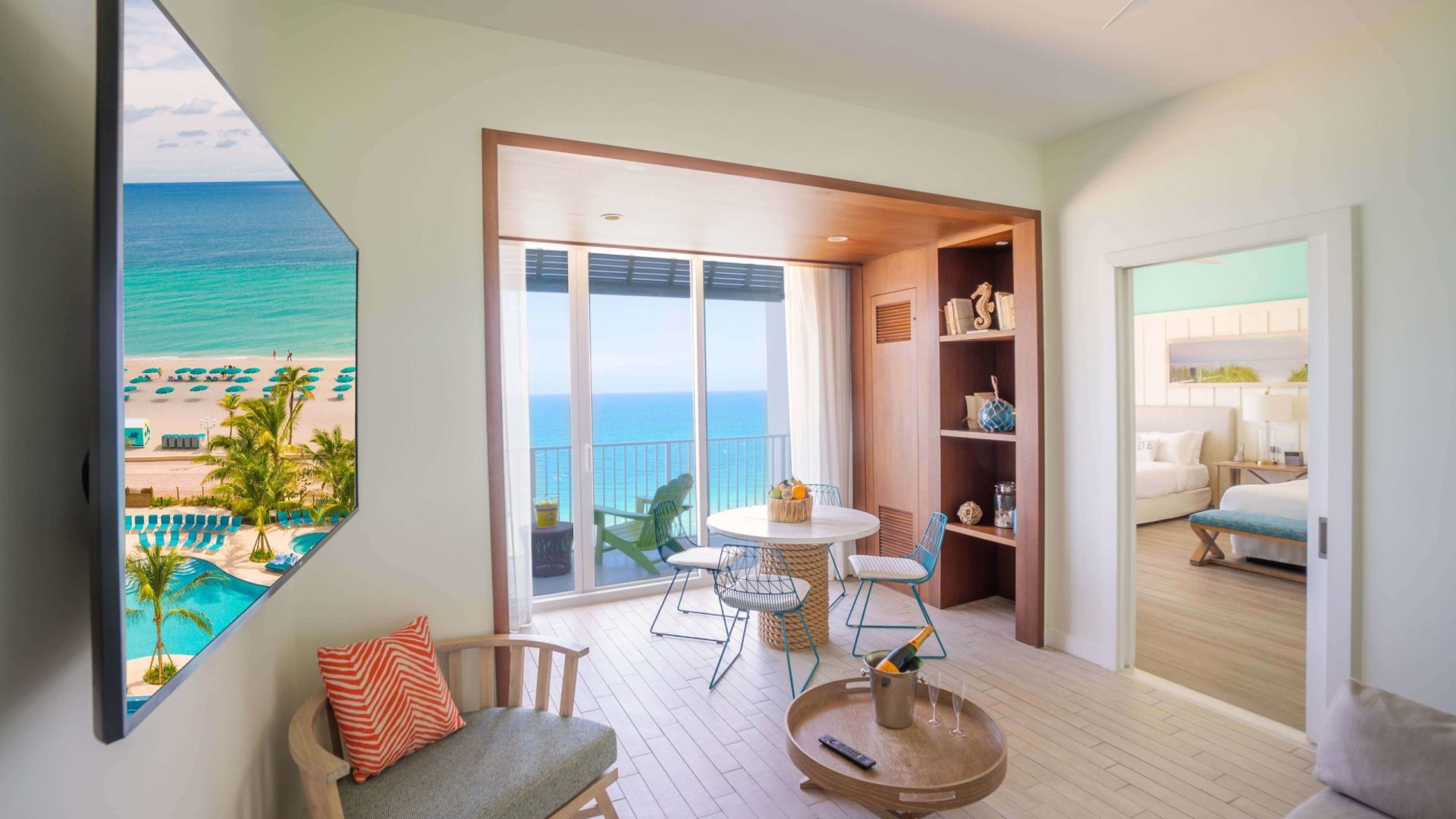 Ocean Front 2 Bedroom Suite at Margaritaville Hollywood Beach Resort